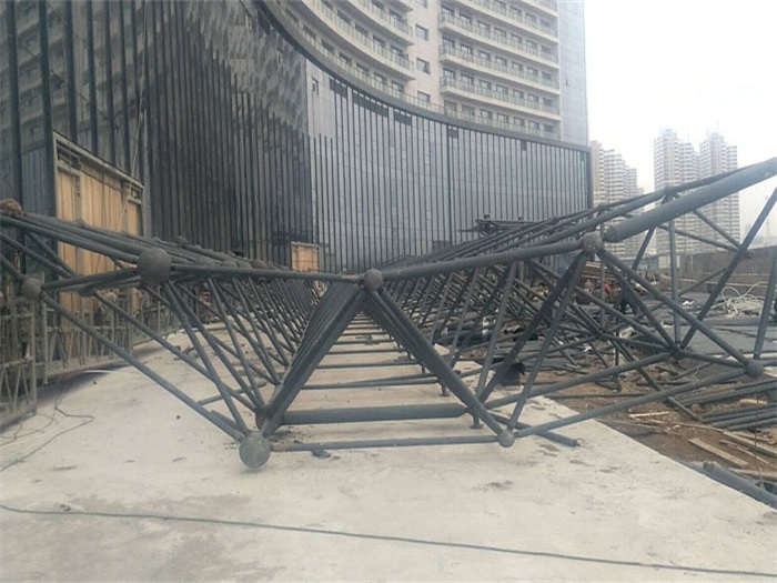 临海万豪酒店雨棚网架